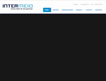 Tablet Screenshot of intermeio.com